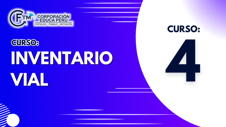 CURSO 04: INVENTARIO VIAL