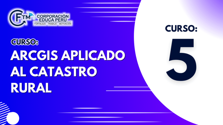 CURSO 05: ARCGIS APLICADO AL CATASTRO RURAL