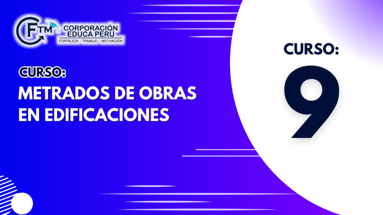 CURSO 09: METRADOS DE OBRAS EN EDIFICACIONES