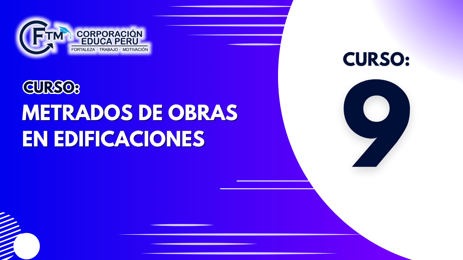 CURSO 09: METRADOS DE OBRAS EN EDIFICACIONES (S/C)