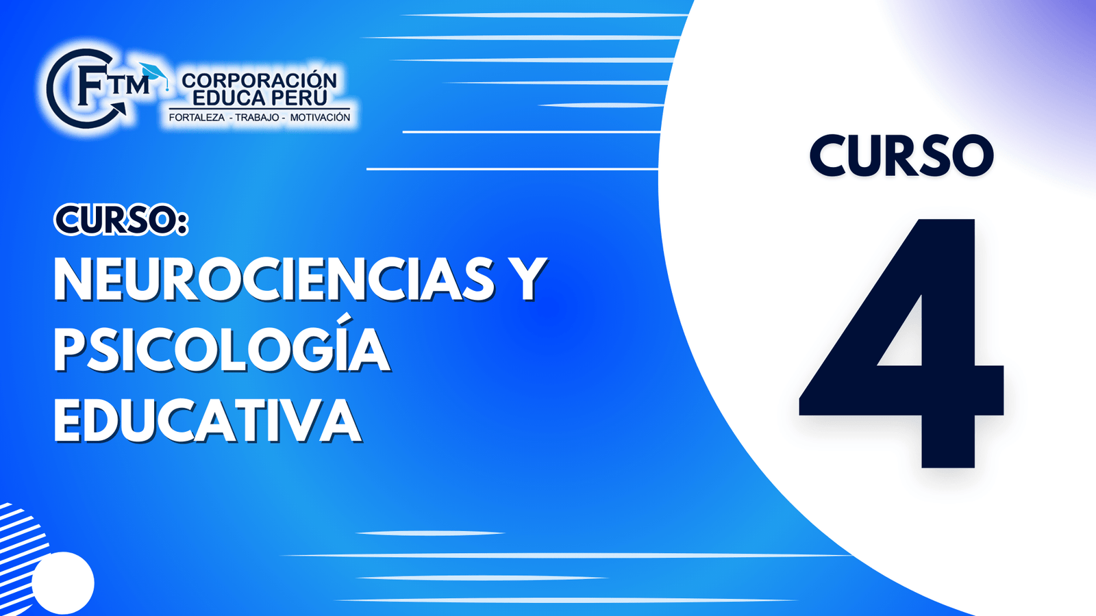 CURSO 04: NEUROCIENCIAS Y PSICOLOGÍA EDUCATIVA (S/C)