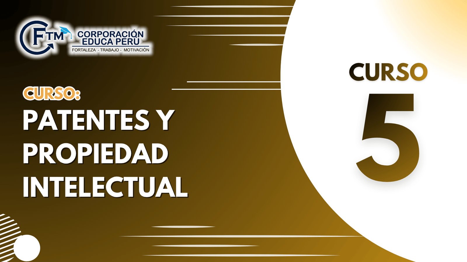 CURSO 05: PATENTES Y PROPIEDAD INTELECTUAL (S/C)