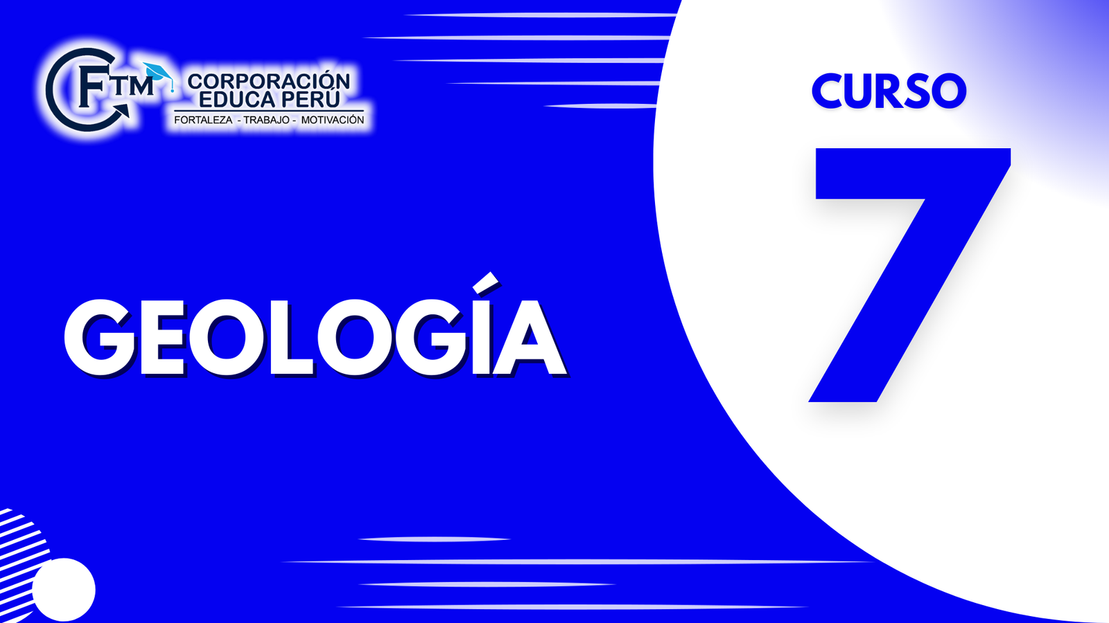 CURSO N°07: GEOLOGÍA