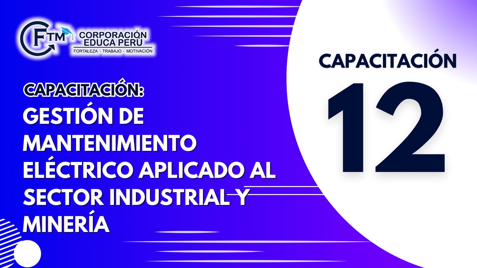 CAP. 12: GESTIÓN DE MANTENIMIENTO ELÉCTRICO APLICADO AL SECTOR INDUSTRIAL Y MINERÍA (S/C)