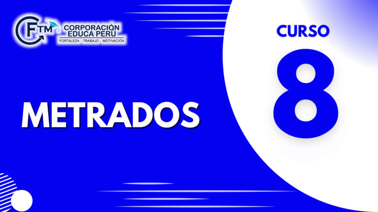 CURSO N°08: METRADOS