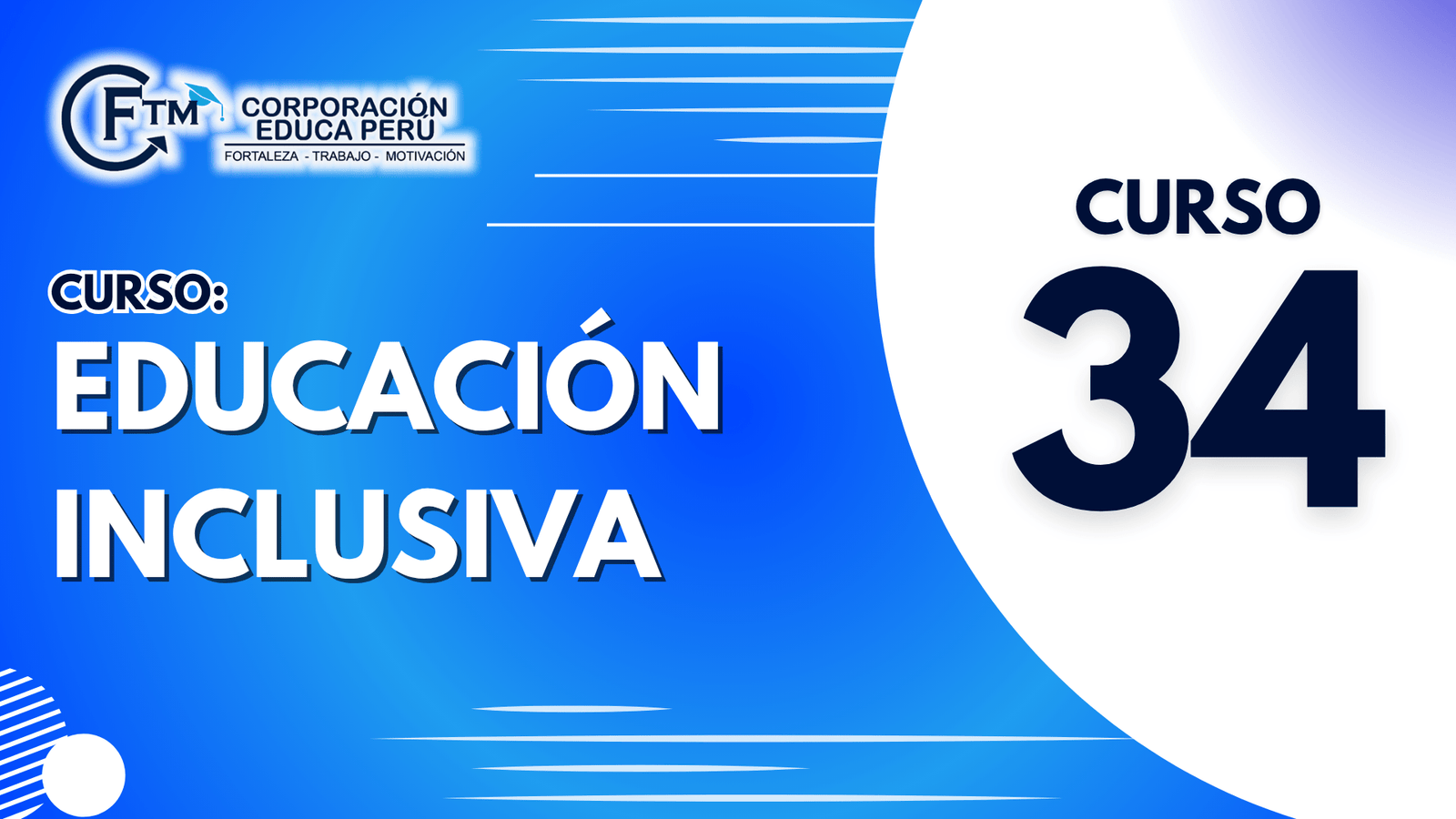 Curso 34: EDUCACIÓN INCLUSIVA