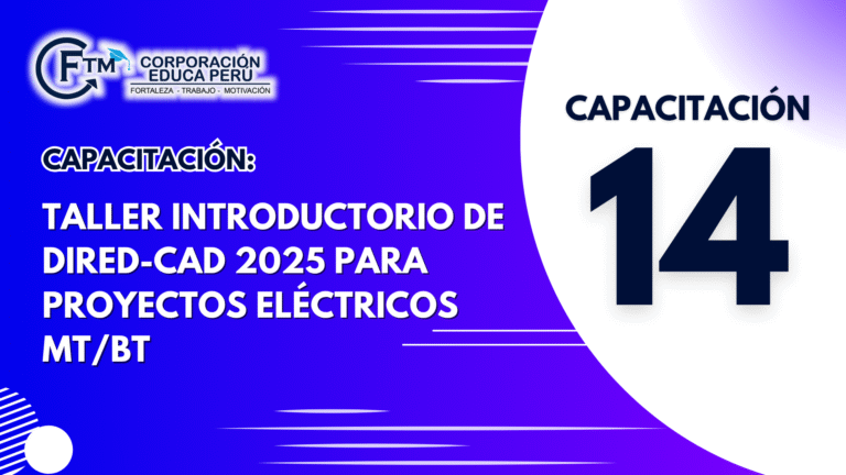 CAP. 14: INTRODUCCIÓN A PROYECTOS DE REDES ELÉCTRICAS MT/BT CON DIRED-CAD 2025